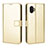 Leather Case Stands Flip Cover Holder BY2 for Samsung Galaxy XCover 6 Pro 5G Gold