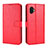 Leather Case Stands Flip Cover Holder BY2 for Samsung Galaxy XCover 6 Pro 5G Red