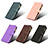 Leather Case Stands Flip Cover Holder BY2 for Sharp Aquos R8