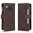 Leather Case Stands Flip Cover Holder BY2 for Sharp Aquos R8