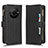 Leather Case Stands Flip Cover Holder BY2 for Sharp Aquos R8 Pro