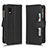 Leather Case Stands Flip Cover Holder BY2 for Sharp Aquos wish3 Black