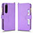 Leather Case Stands Flip Cover Holder BY2 for Sony Xperia 1 IV SO-51C