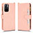 Leather Case Stands Flip Cover Holder BY2 for Xiaomi Poco M4 Pro 5G Rose Gold