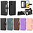 Leather Case Stands Flip Cover Holder BY2 for Xiaomi Poco M5 4G