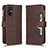 Leather Case Stands Flip Cover Holder BY2 for Xiaomi Poco M5 4G
