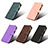 Leather Case Stands Flip Cover Holder BY2 for Xiaomi Poco M5 4G