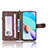 Leather Case Stands Flip Cover Holder BY2 for Xiaomi Redmi 10 (2022)