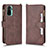 Leather Case Stands Flip Cover Holder BY2 for Xiaomi Redmi Note 11 SE India 4G