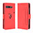 Leather Case Stands Flip Cover Holder BY3 for Asus ROG Phone 3 Red