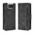 Leather Case Stands Flip Cover Holder BY3 for Asus ZenFone 8 Flip ZS672KS Black