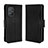 Leather Case Stands Flip Cover Holder BY3 for Asus ZenFone 8 Mini Black