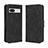 Leather Case Stands Flip Cover Holder BY3 for Google Pixel 7a 5G Black