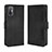 Leather Case Stands Flip Cover Holder BY3 for HTC Desire 21 Pro 5G Black