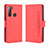 Leather Case Stands Flip Cover Holder BY3 for HTC U20 5G Red