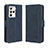 Leather Case Stands Flip Cover Holder BY3 for HTC U23 5G Blue