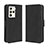 Leather Case Stands Flip Cover Holder BY3 for HTC U23 Pro 5G Black