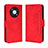 Leather Case Stands Flip Cover Holder BY3 for Huawei Enjoy 50 Pro Red