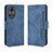 Leather Case Stands Flip Cover Holder BY3 for Huawei Honor 50 5G Blue