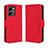 Leather Case Stands Flip Cover Holder BY3 for Huawei Honor 80 SE 5G Red