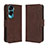 Leather Case Stands Flip Cover Holder BY3 for Huawei Honor 90 Lite 5G