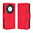 Leather Case Stands Flip Cover Holder BY3 for Huawei Honor Magic5 Lite 5G Red