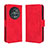 Leather Case Stands Flip Cover Holder BY3 for Huawei Honor Magic5 Pro 5G Red