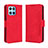 Leather Case Stands Flip Cover Holder BY3 for Huawei Honor X6S Red