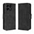 Leather Case Stands Flip Cover Holder BY3 for Huawei Honor X8a 4G Black