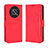 Leather Case Stands Flip Cover Holder BY3 for Huawei Honor X9 5G Red