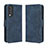 Leather Case Stands Flip Cover Holder BY3 for Huawei Nova 10z Blue