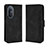 Leather Case Stands Flip Cover Holder BY3 for Huawei Nova 9 SE Black