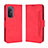 Leather Case Stands Flip Cover Holder BY3 for Huawei Nova 9 SE Red