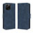 Leather Case Stands Flip Cover Holder BY3 for Huawei Nova Y61 Blue