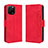 Leather Case Stands Flip Cover Holder BY3 for Huawei Nova Y61 Red