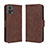 Leather Case Stands Flip Cover Holder BY3 for Motorola Moto E22