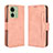 Leather Case Stands Flip Cover Holder BY3 for Motorola Moto Edge 40 5G