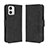 Leather Case Stands Flip Cover Holder BY3 for Motorola Moto G73 5G