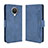 Leather Case Stands Flip Cover Holder BY3 for Nokia 6.3 Blue