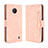 Leather Case Stands Flip Cover Holder BY3 for Nokia C10