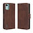 Leather Case Stands Flip Cover Holder BY3 for Nokia C12