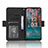 Leather Case Stands Flip Cover Holder BY3 for Nokia C12