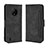 Leather Case Stands Flip Cover Holder BY3 for Nokia C200 Black