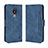 Leather Case Stands Flip Cover Holder BY3 for Nokia C21 Blue