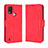 Leather Case Stands Flip Cover Holder BY3 for Nokia C21 Plus Red