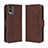 Leather Case Stands Flip Cover Holder BY3 for Nokia C210