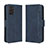 Leather Case Stands Flip Cover Holder BY3 for Nokia G100 Blue