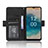 Leather Case Stands Flip Cover Holder BY3 for Nokia G22