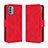 Leather Case Stands Flip Cover Holder BY3 for Nokia G22 Red