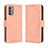 Leather Case Stands Flip Cover Holder BY3 for Nokia G400 5G Pink